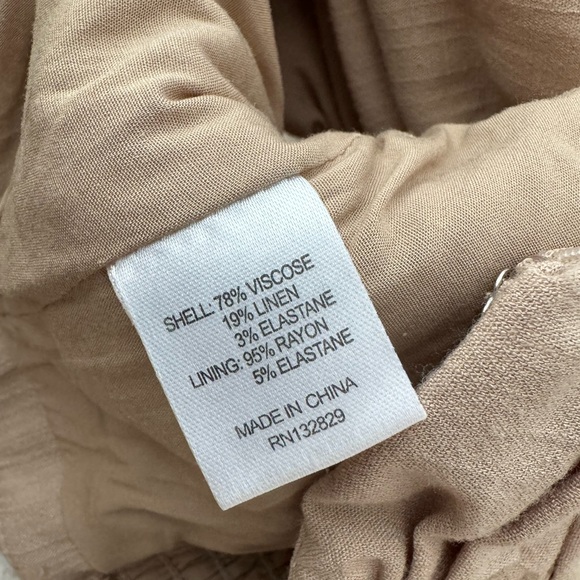 MAJORELLE Emily Top Cropped Long Sleeve Beige In store now Revolve XS - Picture 10 of 10